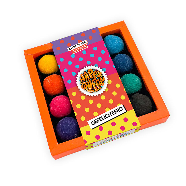 Chocoladetruffels - Mix (16 truffels) 250 gram