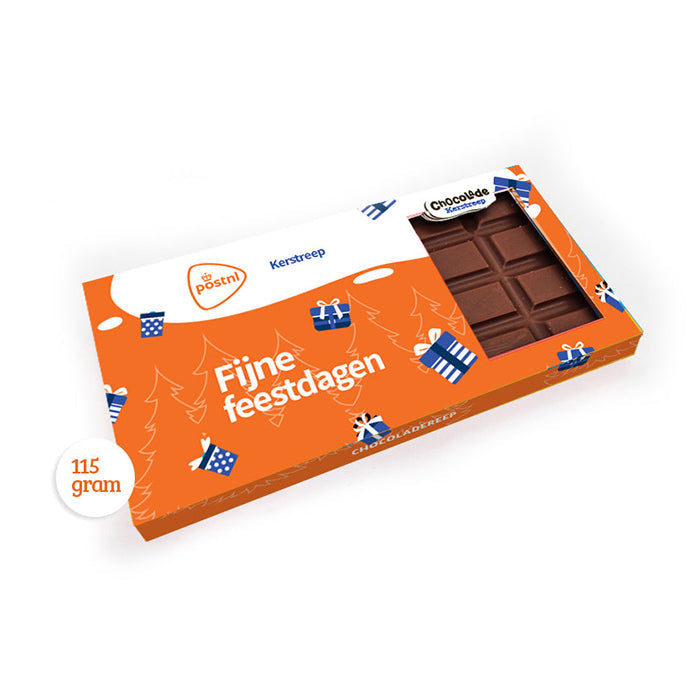 Chocoladereep in verpakking personaliseren (110 gram)