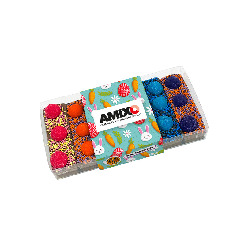 Chocoladereepjes Proeverij personaliseren (200 gram)