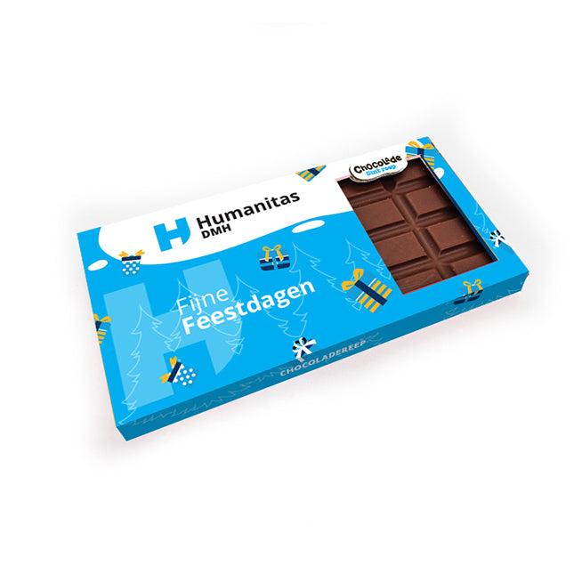 Chocoladereep in verpakking personaliseren (110 gram)