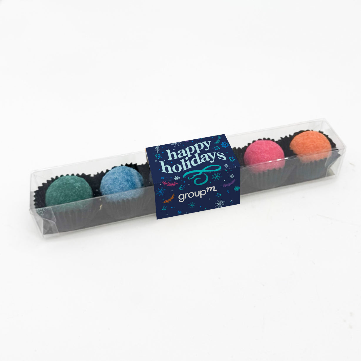 Chocoladetruffels 6 truffels personaliseren (85 gram)