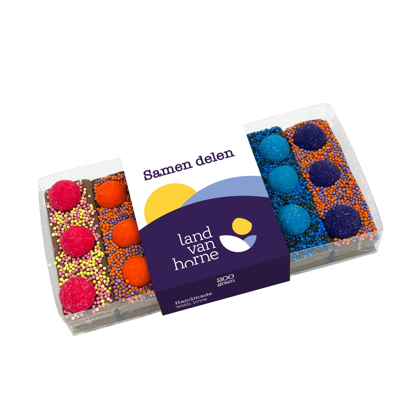 Chocoladereepjes Proeverij personaliseren (200 gram)