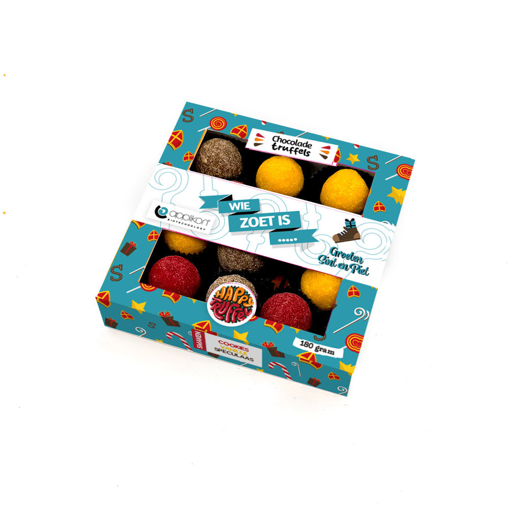 Chocoladetruffels 12 truffels personaliseren (200 gram)
