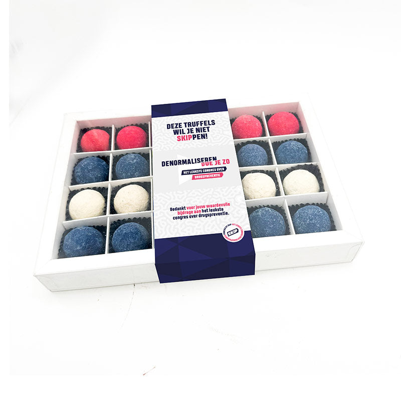 Chocoladetruffels 24 truffels personaliseren (336 gram)