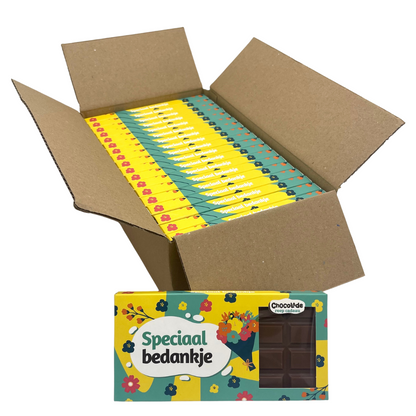 Chocoladereep "Speciaal Bedankje" (110 gram)