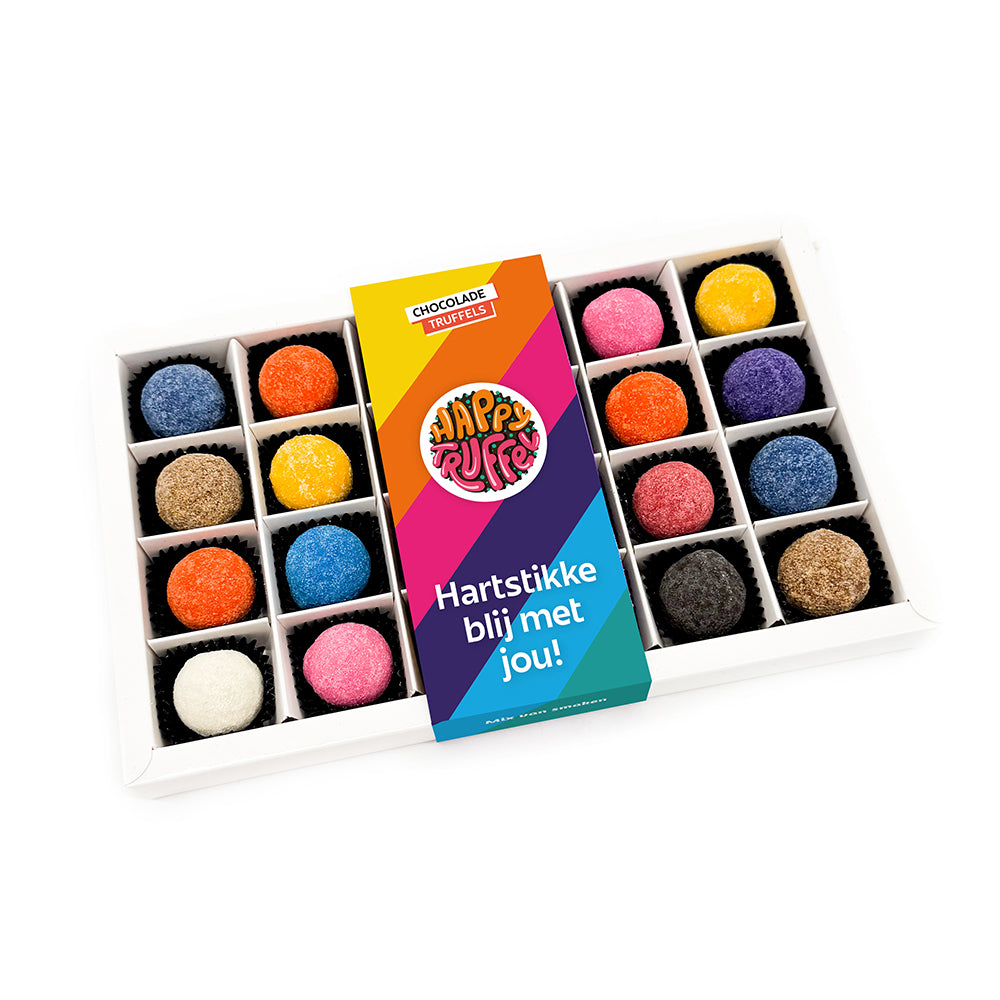 Chocoladetruffels - Mega Mix (24 truffels) 336 gram