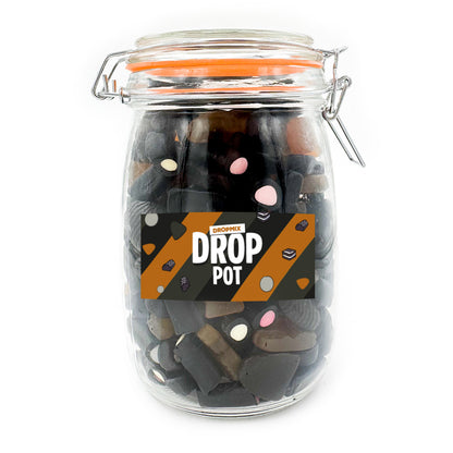 Snoeppot weck “Drop pot” dropmix (1000 ml)