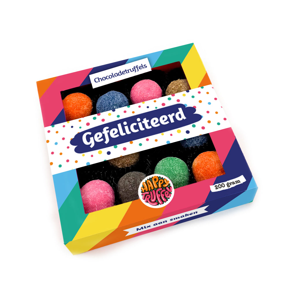 Chocoladetruffels - Mix (12 truffels) 200 gram