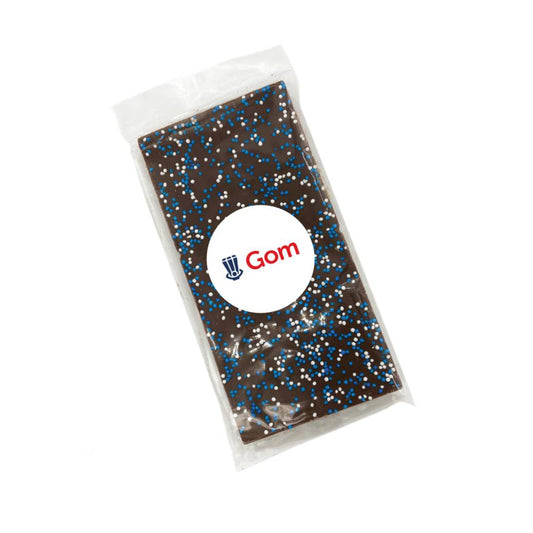 Chocoladereep in sealzakje personaliseren (110 gram)