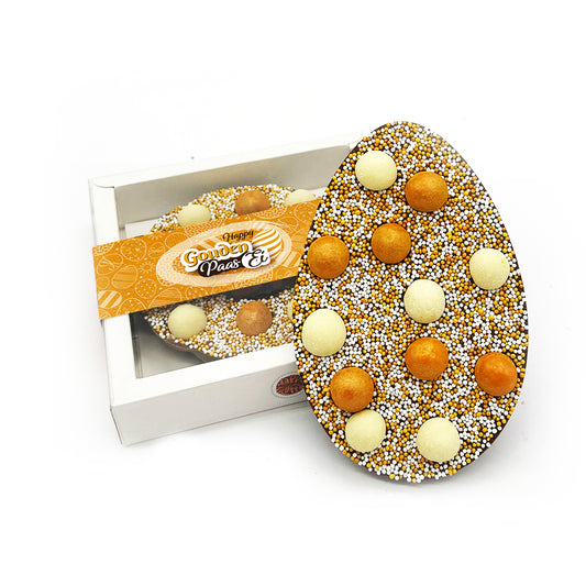 Chocoladetablet Gouden Paasei (150 gram) [enkele sleeve]