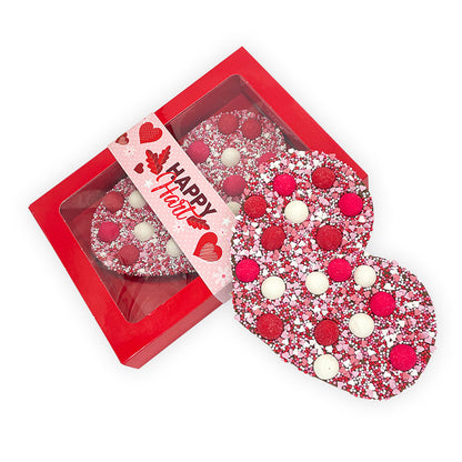 Chocoladetablet HappyHart Giftbox "You make my heart smile" (190 gram)