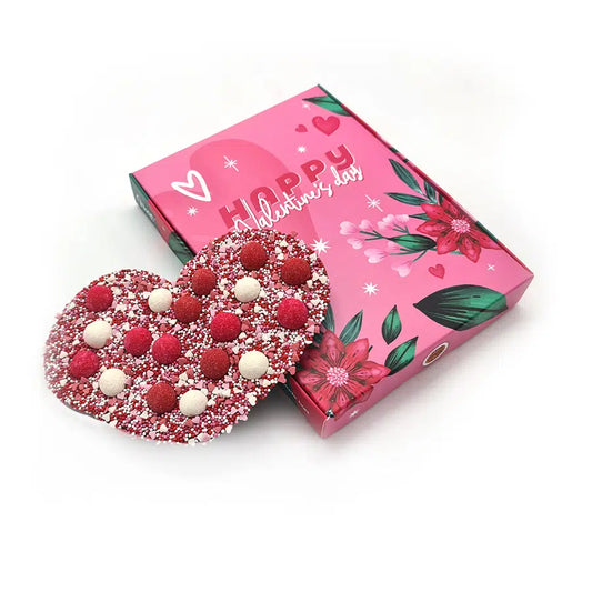 Chocoladetablet HappyHart Giftbox "Happy Valentine's Day" (190 gram)