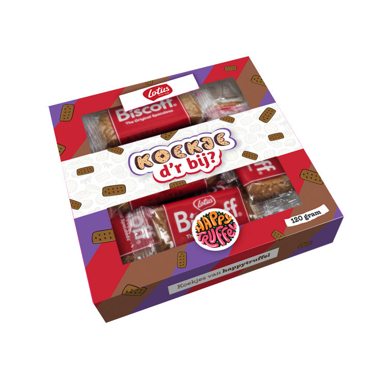 Koekjespakket - speculooskoekjes (120 gram) personaliseren