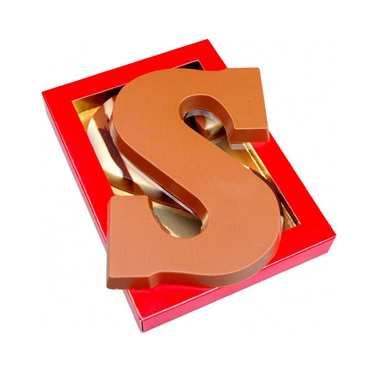 Luxe chocoladeletter S (200 gram) - Melk