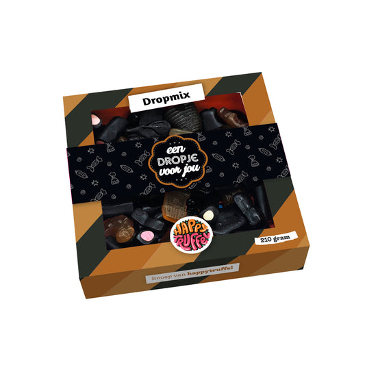 Snoeppakket “Een dropje voor jou” dropmix (210 gram)