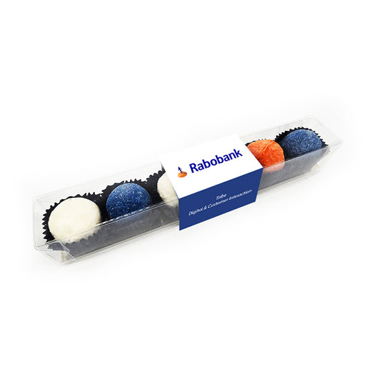 Chocoladetruffels 6 truffels personaliseren (85 gram)