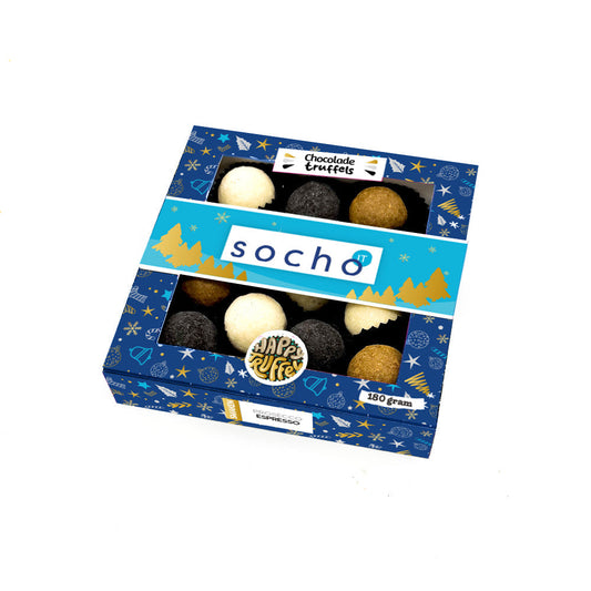 Chocoladetruffels 12 truffels personaliseren (200 gram)