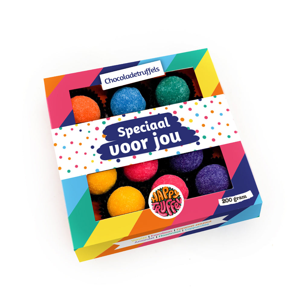Chocoladetruffels - Mix (12 truffels) 200 gram